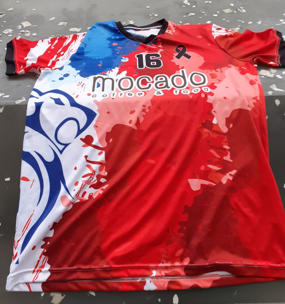 Maglia sportiva pallavolo in sublimazione