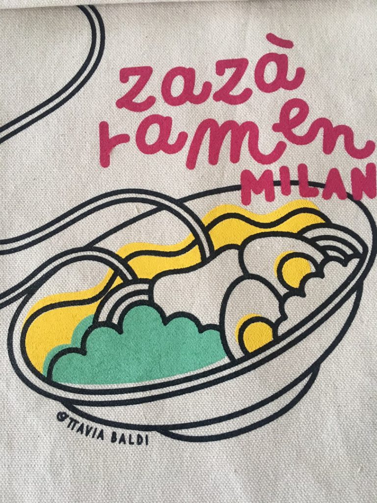 Serigrafia su shopper zoom